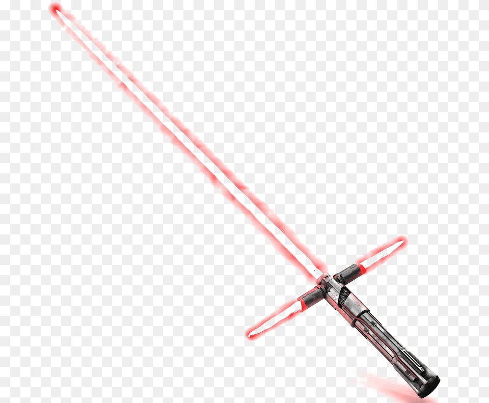 Kylo Ren Lightsaber Clipart Kylo Ren Lightsaber, Sword, Weapon, Baton, Stick Free Transparent Png