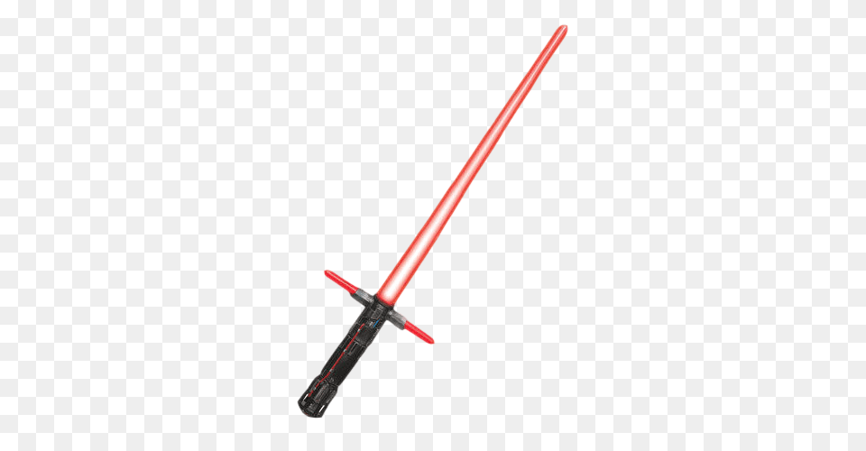 Kylo Ren Red Lightsaber Sword, Weapon, Blade, Dagger Free Transparent Png