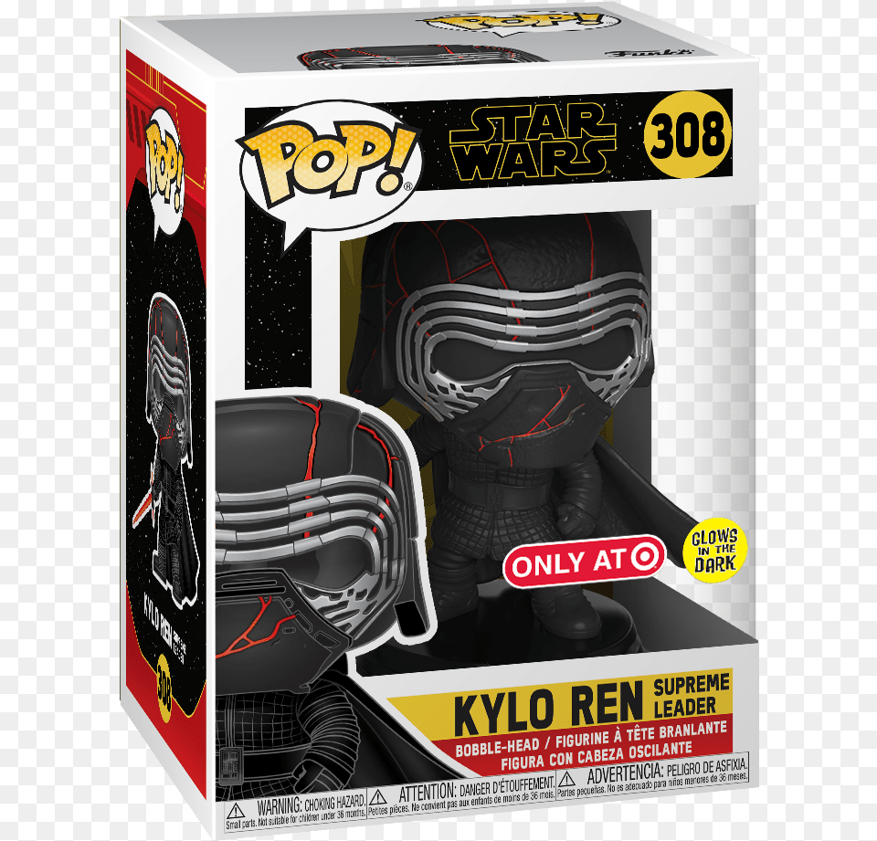 Kylo Ren Supreme Leader Glows In The Dark Catalog Pop Star Wars Kylo Ren 308, Baby, Person, Clothing, Footwear Free Transparent Png