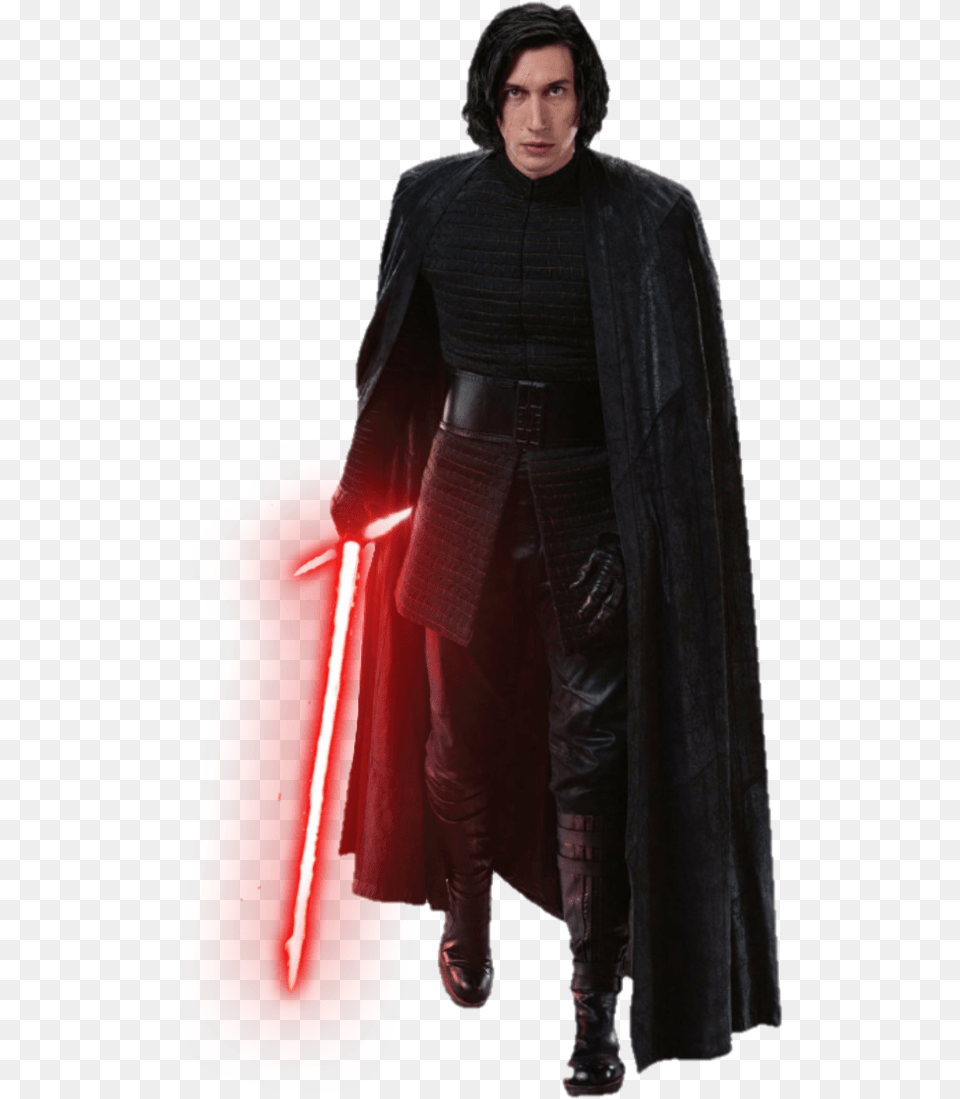 Kylo Ren The Last Jedi, Fashion, Cape, Clothing, Coat Png Image