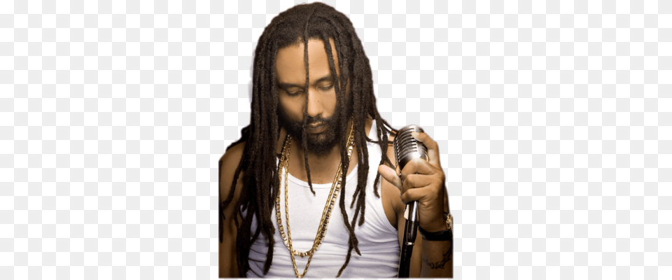Kymani Marley Ky Mani Marley, Microphone, Electrical Device, Solo Performance, Person Free Transparent Png