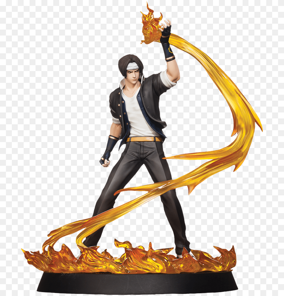 Kyo Kusanagi Action Figure The King Of Fighters, Figurine, Adult, Male, Man Free Png Download