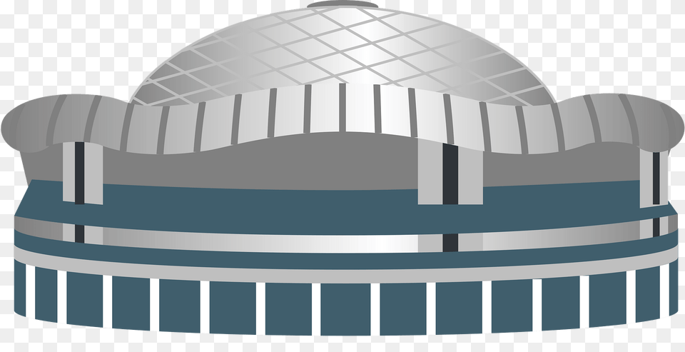 Kyocera Dome Osaka Stadium Clipart, Architecture, Building, Planetarium, Crib Png Image