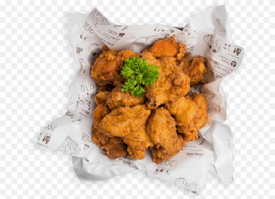 Kyochon, Food, Fried Chicken, Food Presentation Png Image