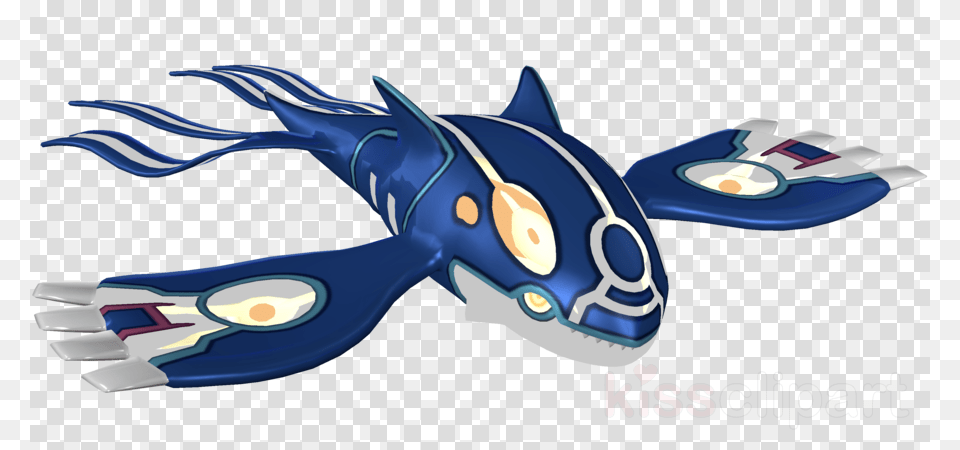 Kyogre Render Clipart Groudon Kyogre Pokmon, Electronics, Hardware, Animal, Fish Free Png Download