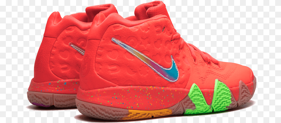 Kyrie 4 Lucky Charms, Clothing, Footwear, Shoe, Sneaker Free Png