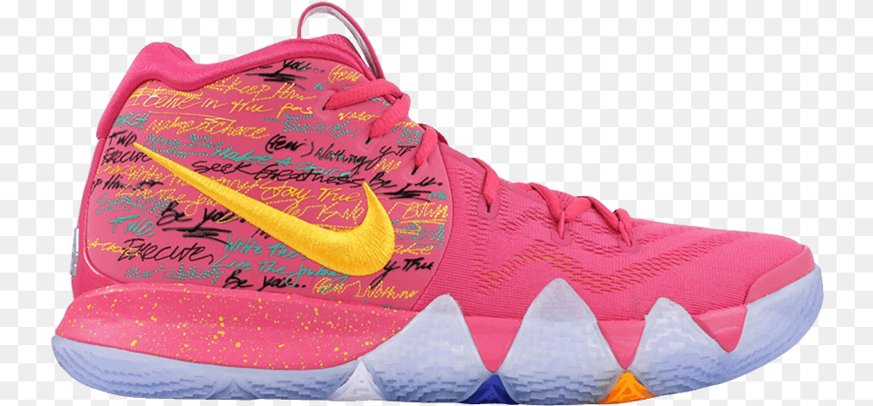 Kyrie 4 Nba 2k18 Friends And Family, Clothing, Footwear, Shoe, Sneaker Free Transparent Png