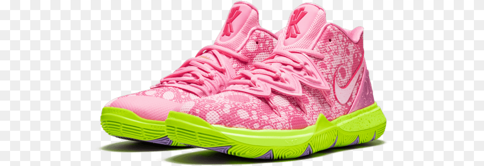 Kyrie 5 Sbsp U201cpatrick Staru201d Patrick Star, Clothing, Footwear, Shoe, Sneaker Free Transparent Png