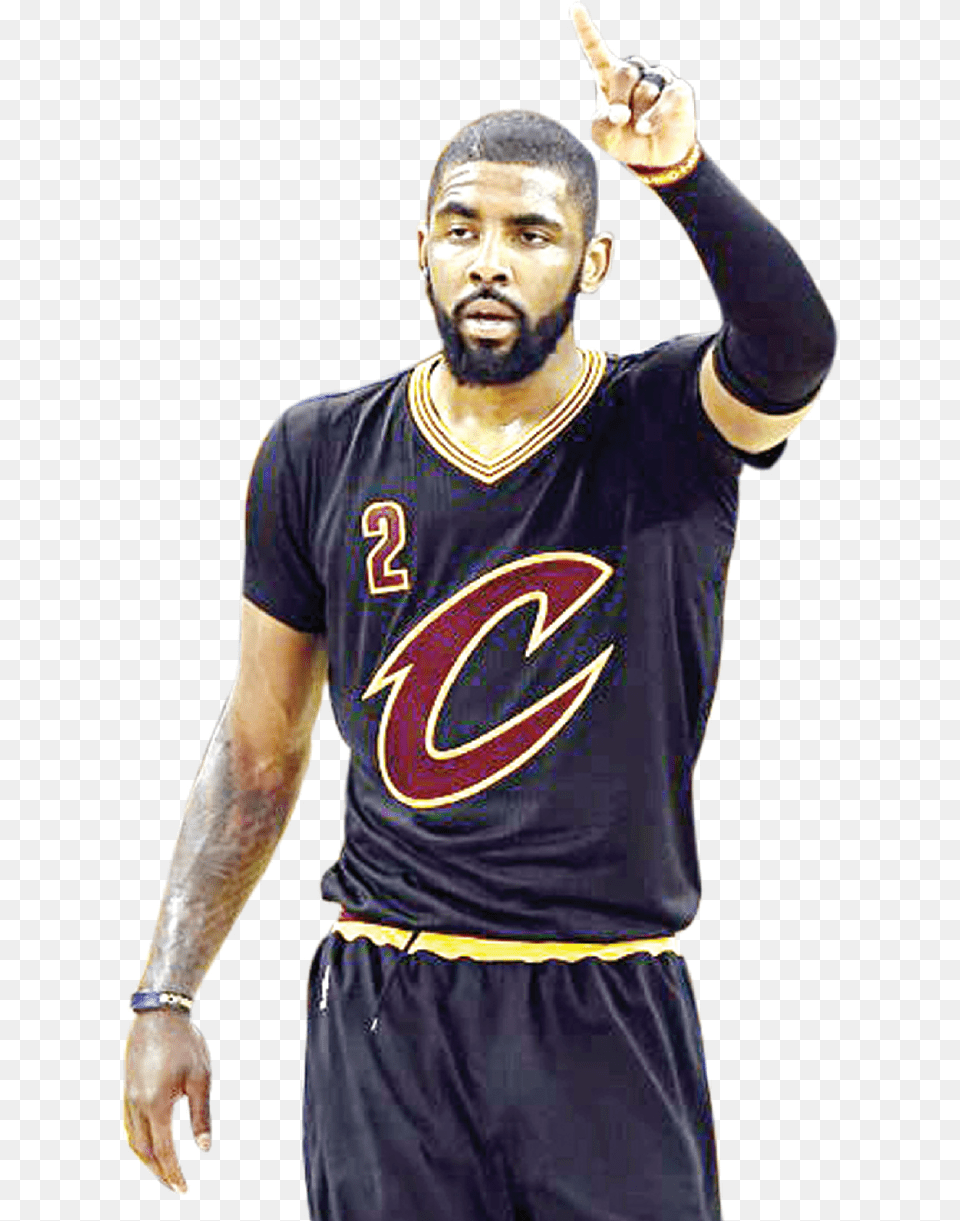 Kyrie Irving Cavs Transparent Kyrie Irving, Body Part, Person, Finger, Hand Png Image