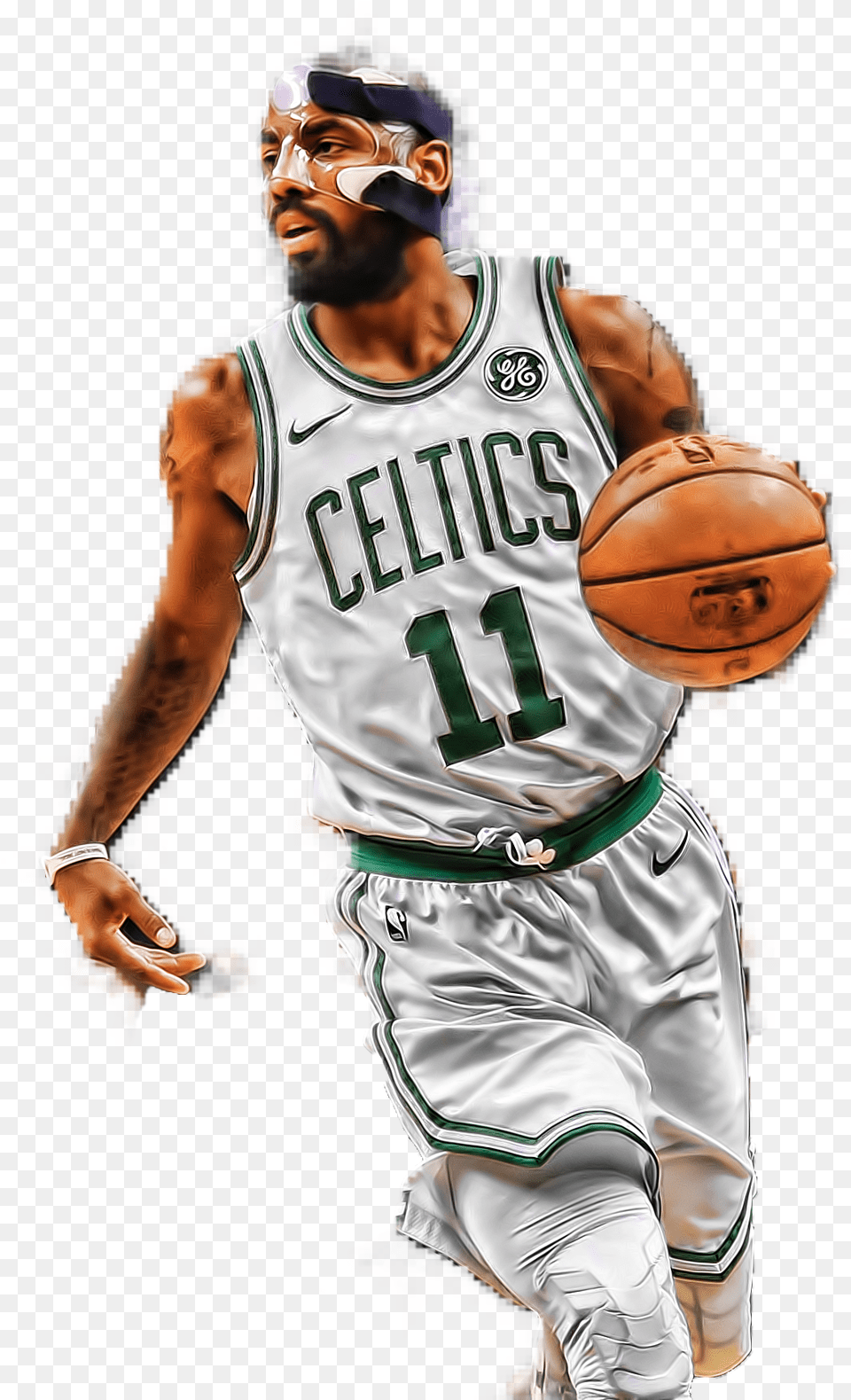 Kyrie Irving Nba Transparent Kyrie Irving, Sphere, Person, Body Part, Finger Free Png Download