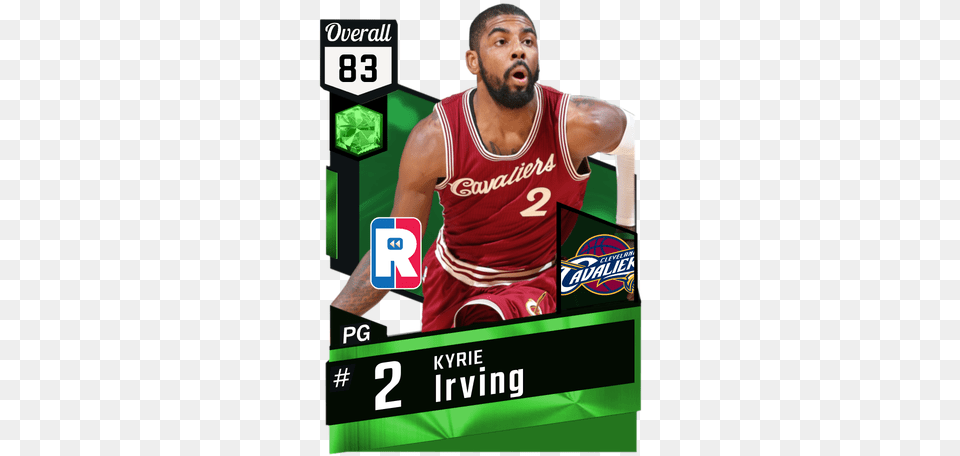 Kyrie Irving Rookie Rewind Card Is It Good Pls No Hate Larry Sanders Nba, Adult, Male, Man, Person Png Image