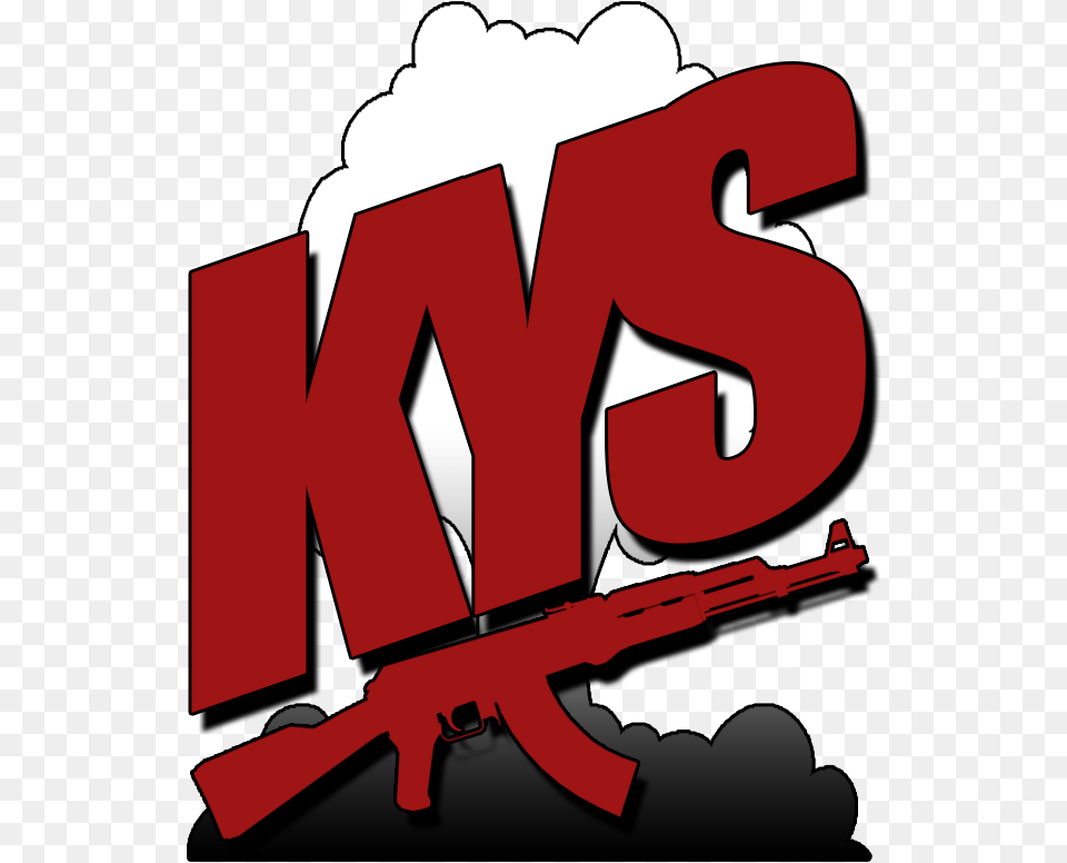 Kys Gaming Community Logo Graphic Design, Firearm, Gun, Rifle, Weapon Free Png