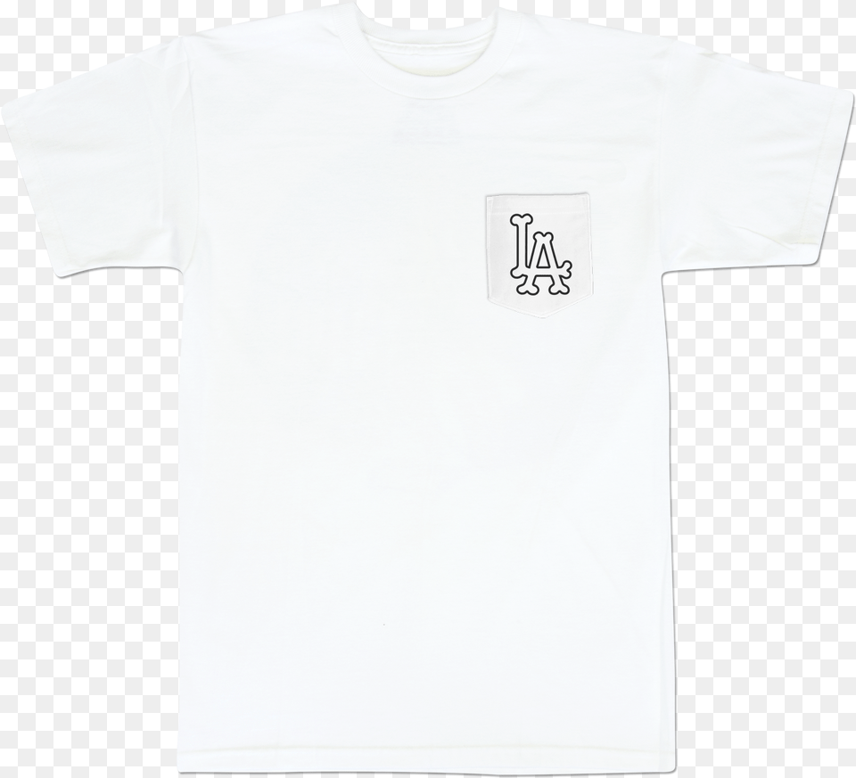 L A Bones Tshirt With Pocket, Clothing, T-shirt Png