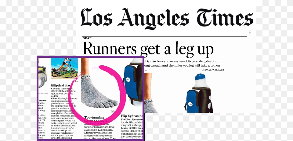 L A Times Los Angeles Times, Advertisement, Poster, Person, Bicycle Png Image