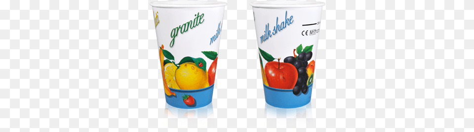 L Frullati Design Juice Paper Cups, Beverage, Cup, Yogurt, Food Free Png