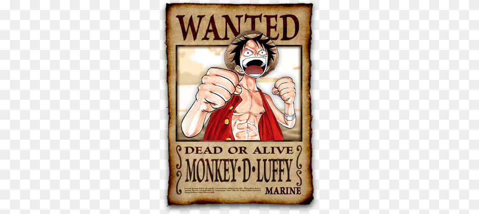 L Is For Luffy Monkey D Luffy39s Current Bounty, Publication, Book, Poster, Person Free Png Download