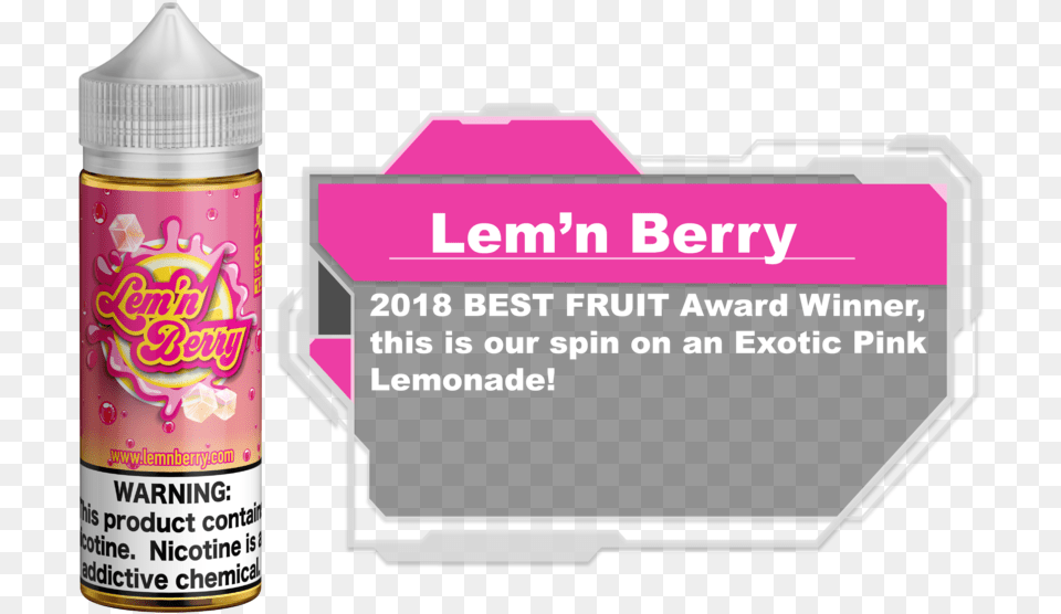 L Lemnberry 01 Bottle, Can, Spray Can, Tin, Dynamite Free Png