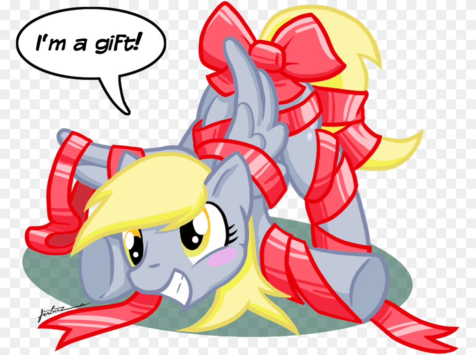 L M A Gift Derpy Hooves Rarity Pinkie Pie Pony Red Pony Friendship Is Magic Christmas, Book, Comics, Publication, Art Png Image