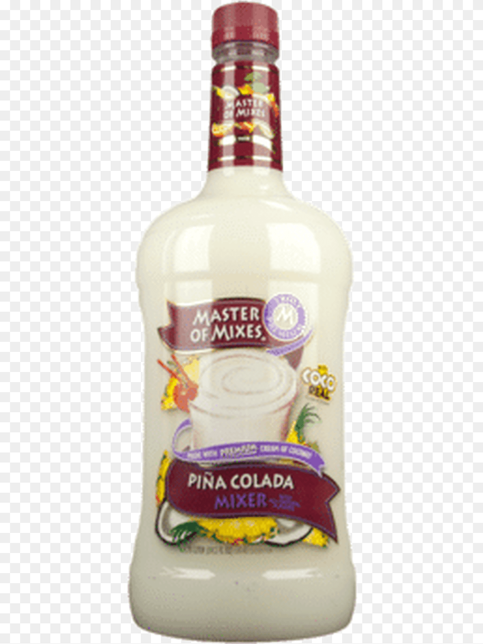 L Master Of Mixes Pina Colada Mix, Food, Mayonnaise, Alcohol, Beer Free Png