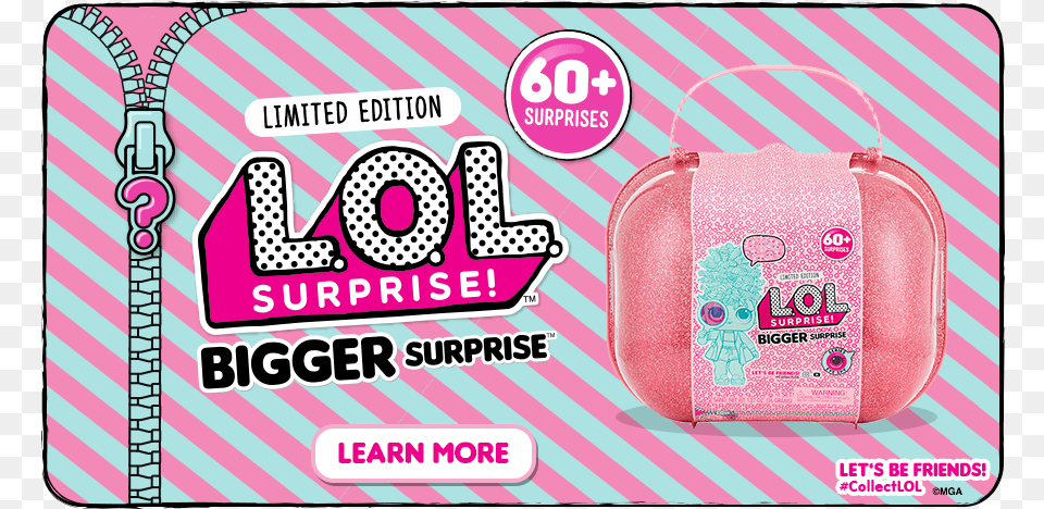 L O L Surprise Bigger Surprise Lol Surprise Doll Series, Accessories, Bag, Handbag, First Aid Free Transparent Png