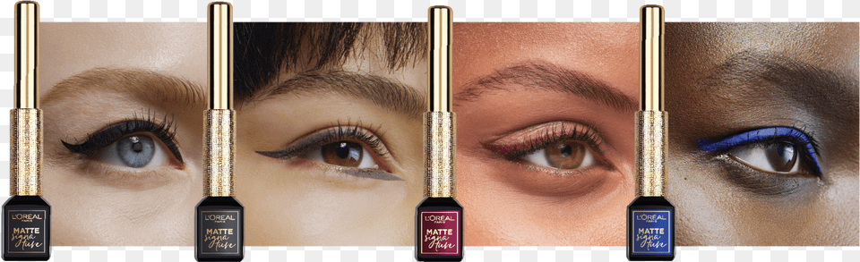 L Oreal Matte Signature Liquid Dip Eyeliner, Art, Collage, Cosmetics, Adult Png