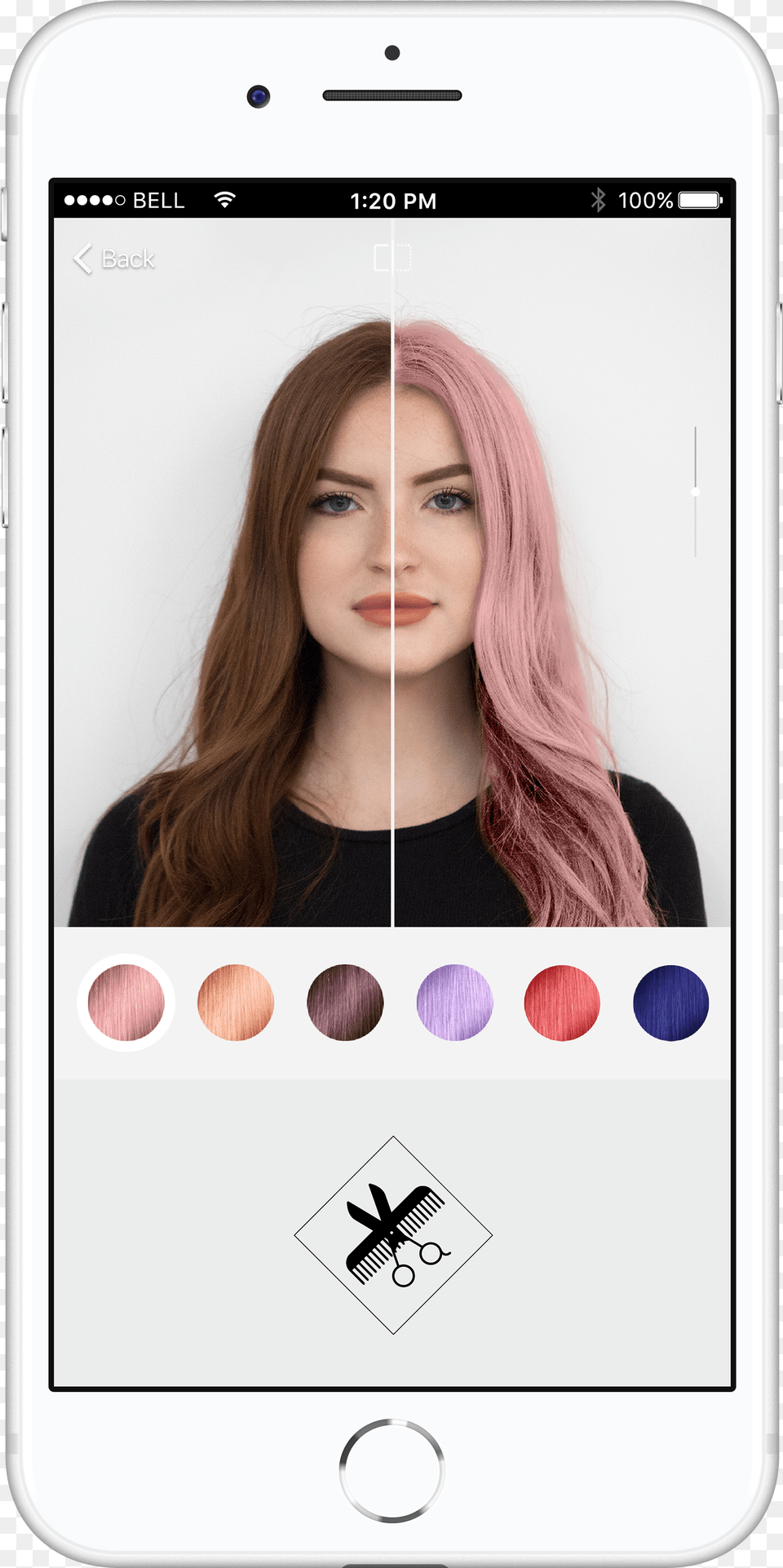 L Oreal Style My Hair App, Adult, Photography, Person, Woman Free Transparent Png