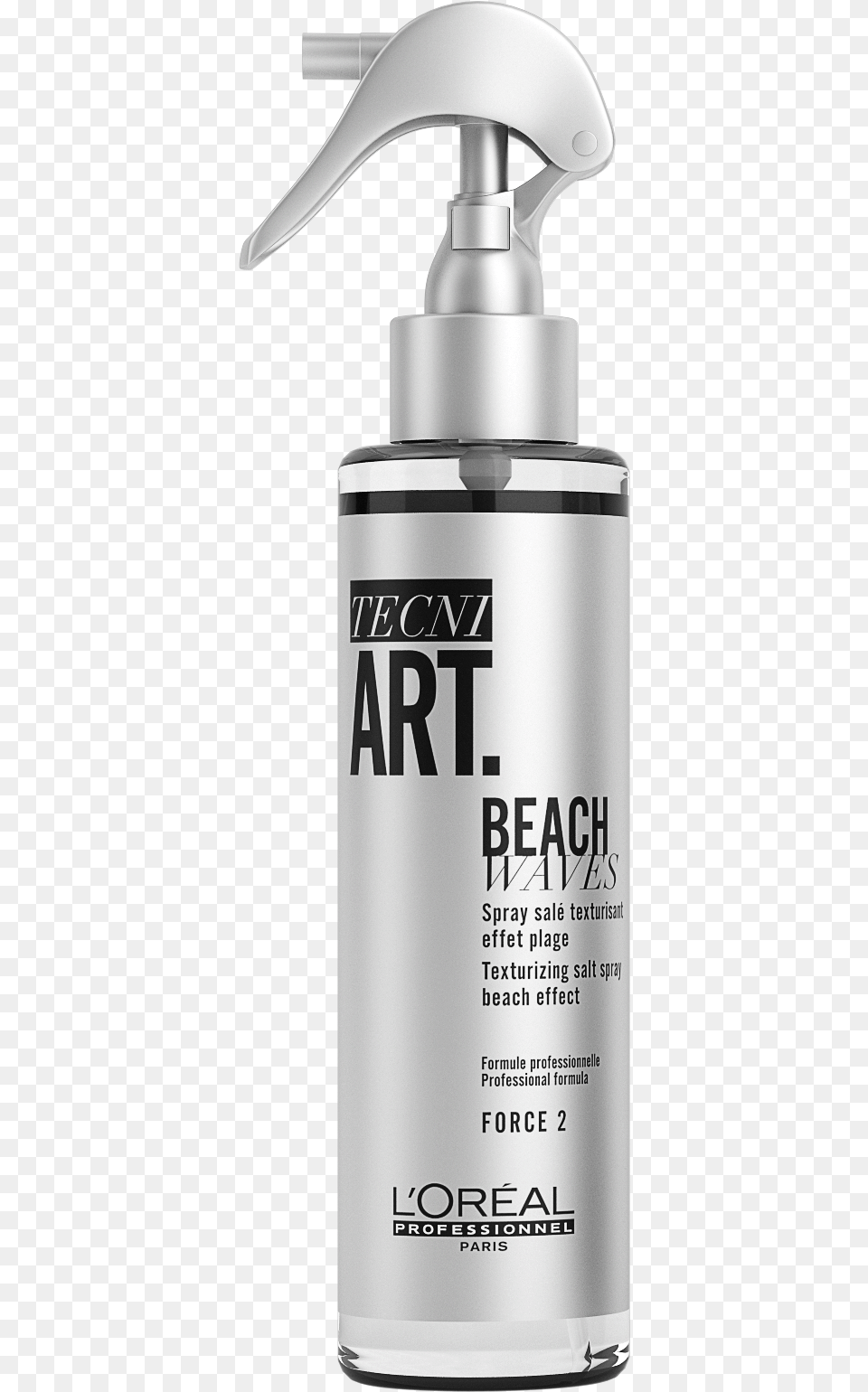 L Oreal Tecni Art Beach Waves Spray, Bottle, Tin, Cosmetics, Perfume Free Png Download