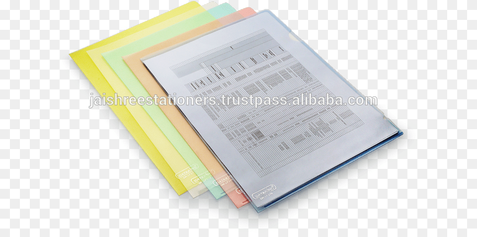 L Shape Folder Clear Color Document File Holderoffice Document, File Binder, File Folder, Text Free Png