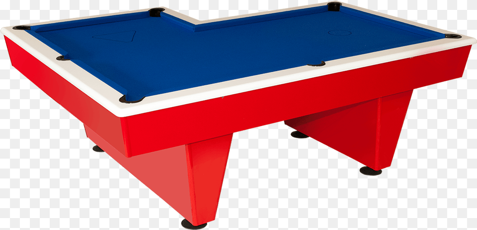 L Shaped Pool Table With Blue Cloth And Custom Duco L Pool Table, Billiard Room, Furniture, Indoors, Pool Table Png