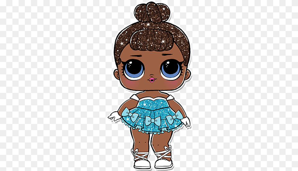 L Surprise Glitter Series Doll Lol Miss Baby Glitter, Person, Toy Png