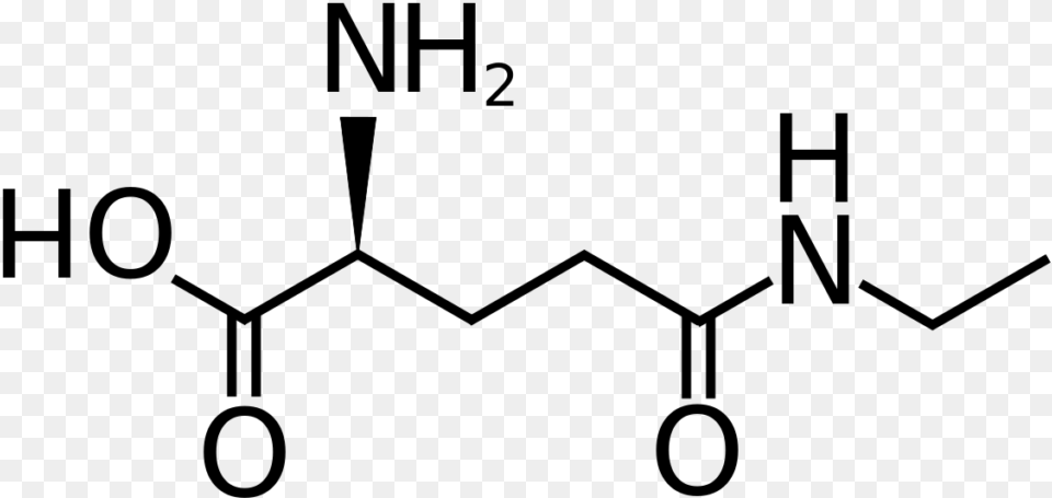 L Theanine Molecule L Aspartic Acid, Gray Free Png