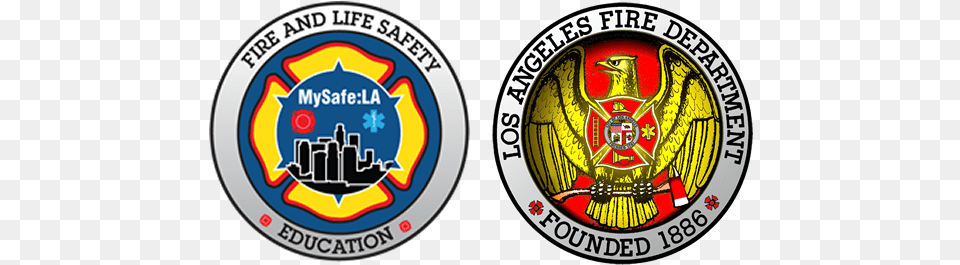 La Angeles Fire Department Logo, Badge, Emblem, Symbol Png