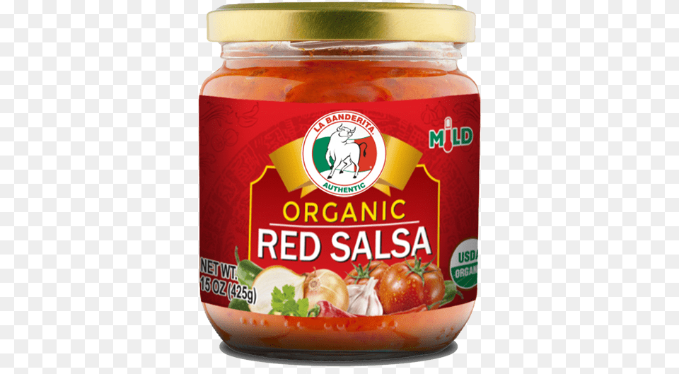 La Banderita Organic Red Salsa, Food, Ketchup, Relish, Animal Free Png Download
