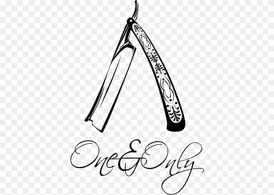 La Barba One Amp Only Calligraphy, Cutlery, Sword, Weapon, Blade Free Png
