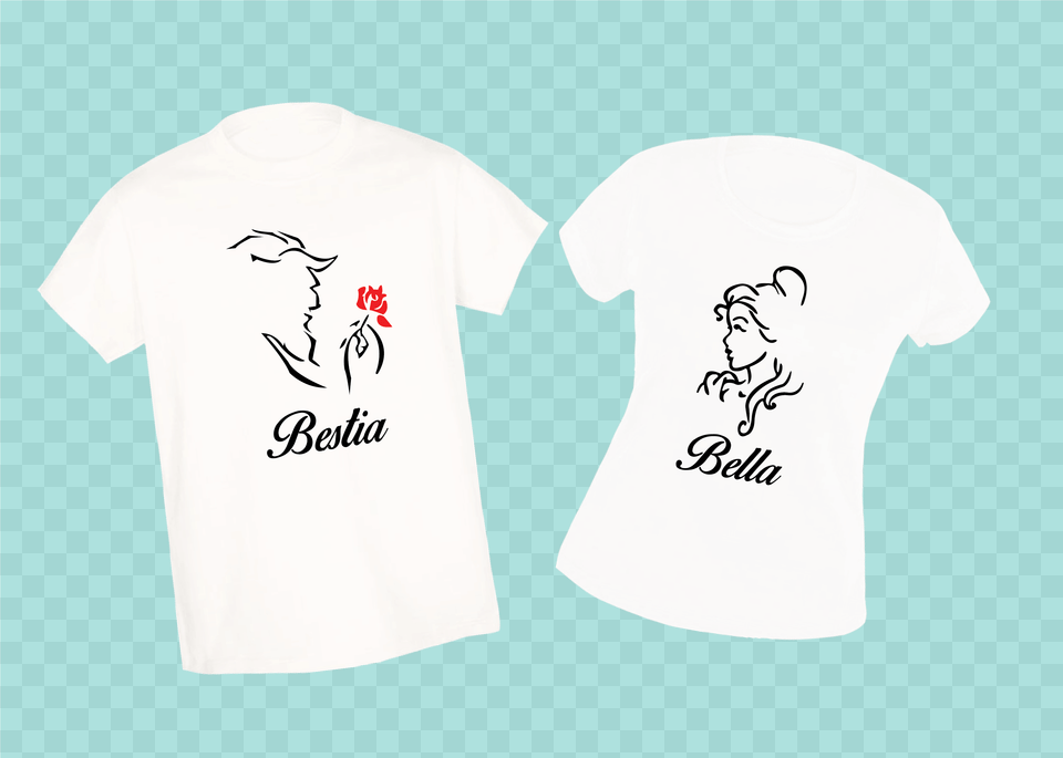 La Bella Y La Bestia, Clothing, T-shirt, Shirt, Person Free Png Download