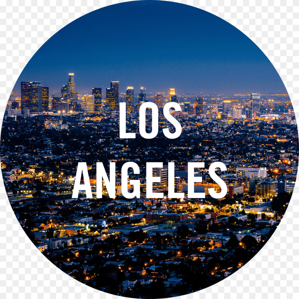 La Button Anime Los Angeles City, Urban, Photography, Disk, Dvd Png