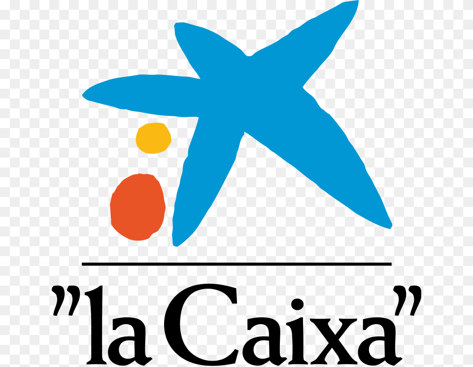 La Caixa Logo Europe39s Leading Savings Bank, Star Symbol, Symbol, Animal, Fish Free Transparent Png