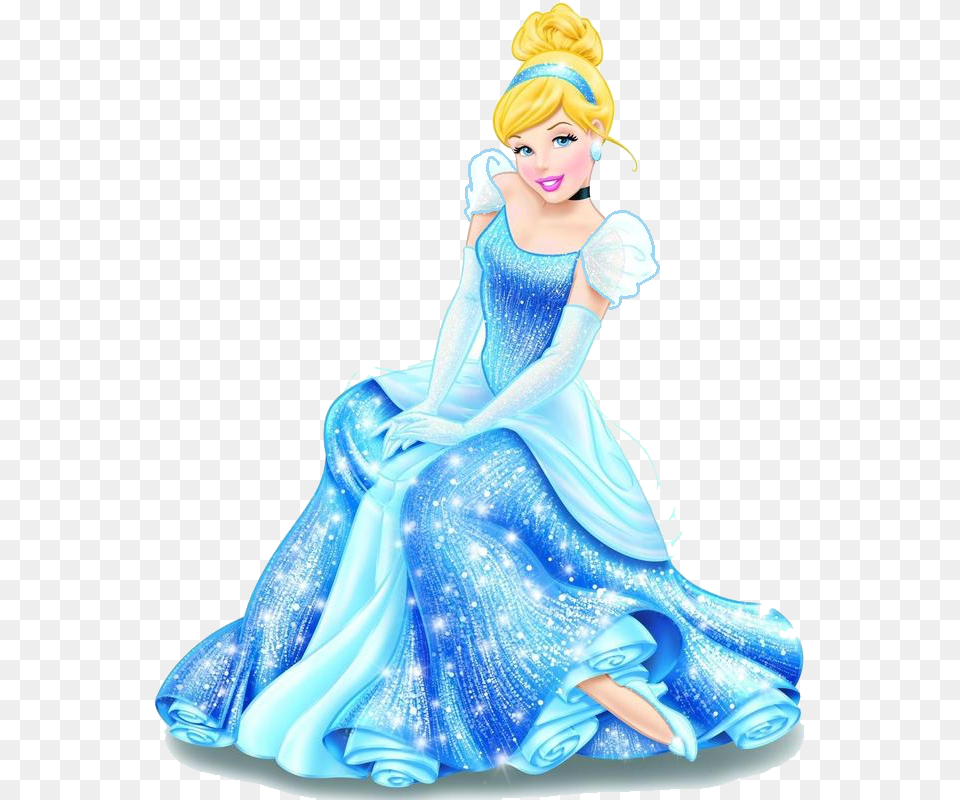 La Cenicienta Cinderella Disney Princess, Figurine, Doll, Toy, Face Free Png Download