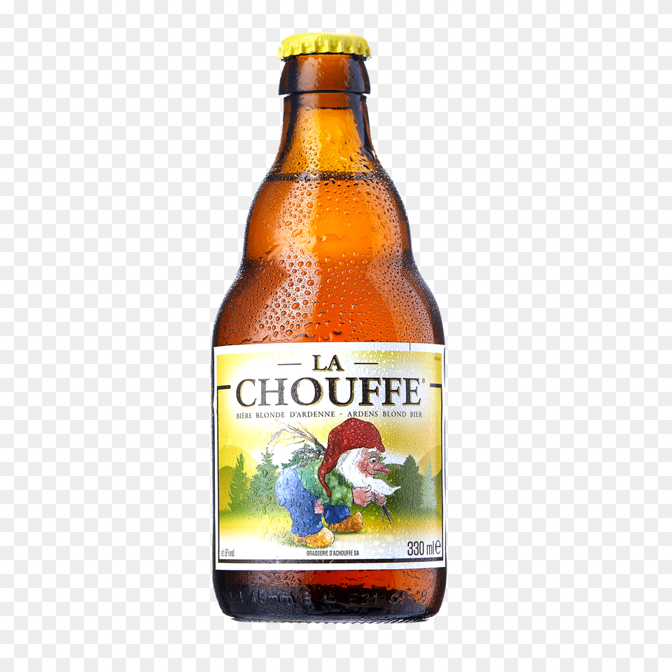 La Chouffe Belgian Beer Online Beer Hawk, Alcohol, Beer Bottle, Beverage, Bottle Png