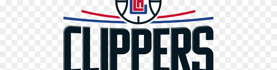 La Clippers Provide Vivid Seats Their 1st Nba Team Los Angeles Clippers Logo, License Plate, Text, Transportation, Vehicle Free Transparent Png