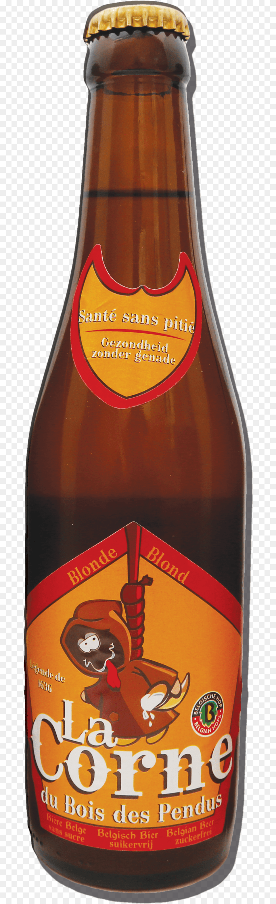 La Corne Du Bois Des Pendus Blonde, Alcohol, Beer, Beer Bottle, Beverage Free Png Download