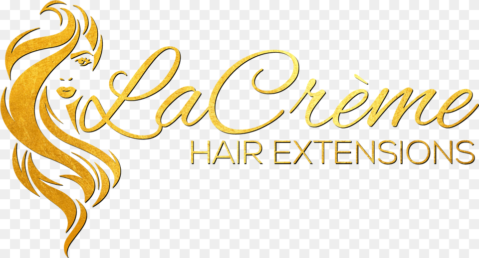 La Crme Hair Extensions Hair Extensions Logo, Calligraphy, Handwriting, Text, Adult Free Png