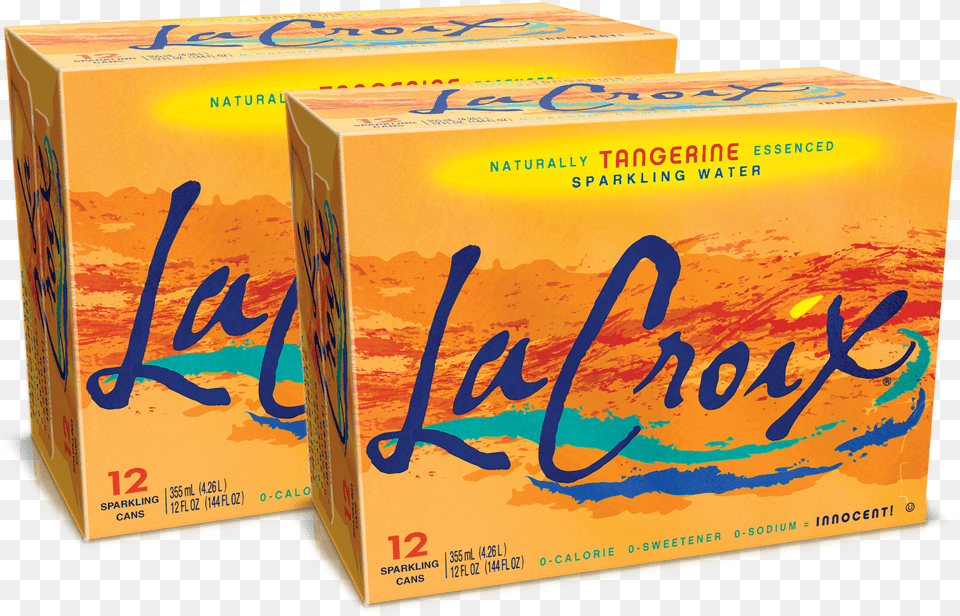 La Croix Tangerine, Box, Cardboard, Carton Free Png Download