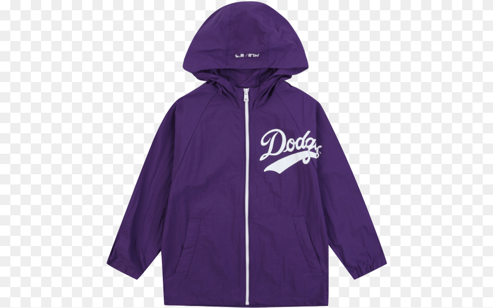 La Dodgers Curve Ball Windbreaker Jacket, Clothing, Coat, Raincoat Free Transparent Png