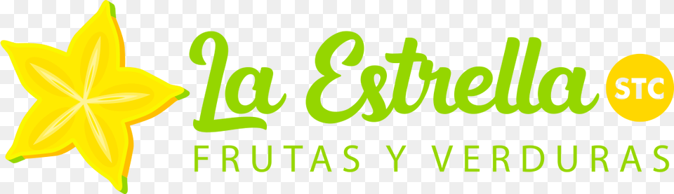 La Estrella Frutas Y Verduras Calligraphy, Symbol, Flower, Plant, Star Symbol Free Png Download