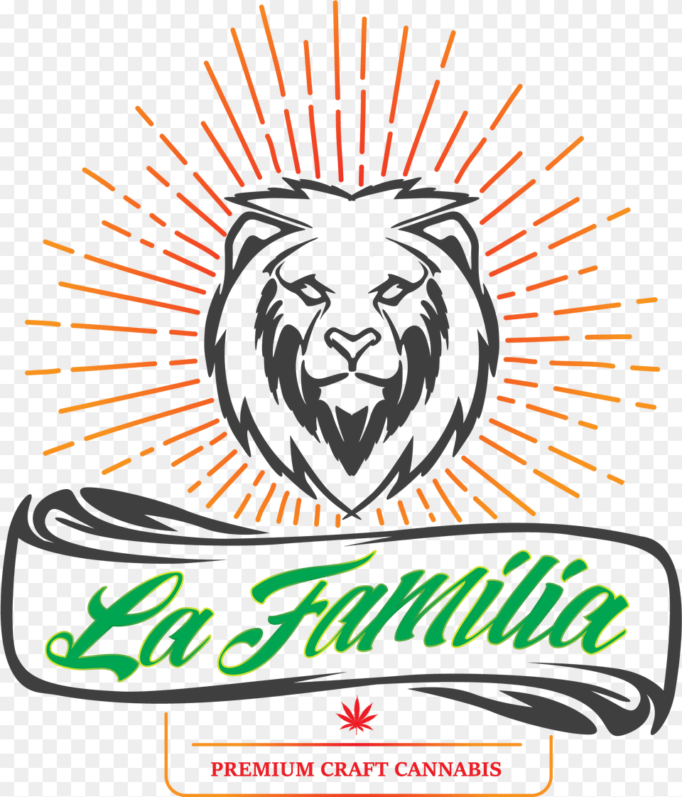 La Familia Cannabis La Familia Cannabis Logo, Advertisement, Poster, Fireworks Free Transparent Png