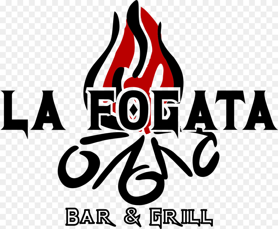 La Fogata, Logo, Stencil Free Png Download