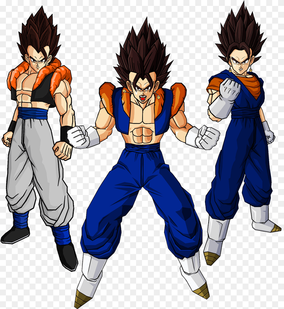 La Fusion De Vegetto Y Gogeta, Book, Comics, Publication, Person Free Png Download