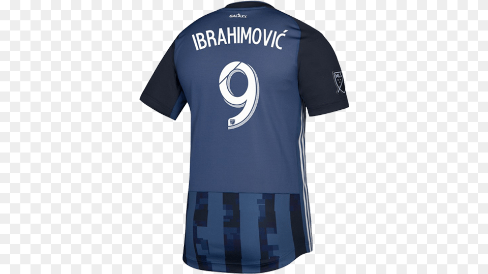 La Galaxy Navy Night Zlatan Ibrahimovi Authentic Secondary Los Angeles Galaxy Formalar, Clothing, Shirt, T-shirt, Jersey Png Image