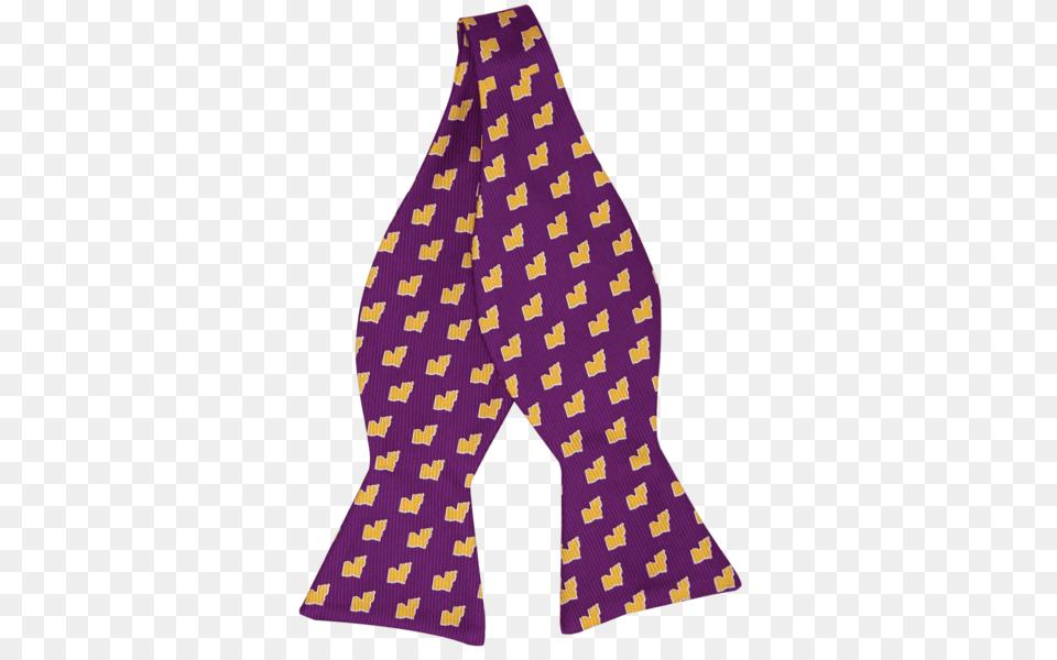 La Gameday Bow In Purple Southern Proper, Accessories, Formal Wear, Tie, Clothing Png